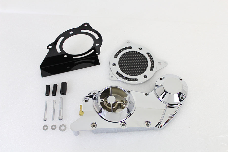 Chrome Cam and Sprocket Cover Set
