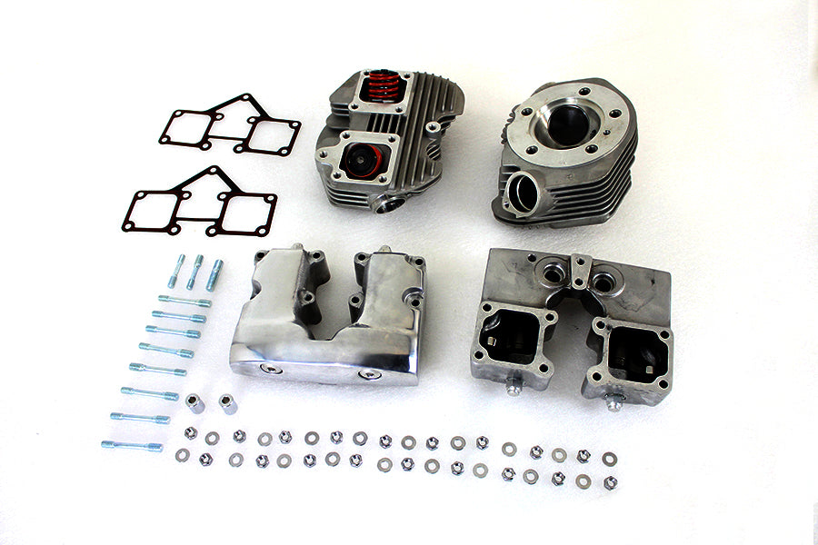 Cylinder Head Set with Polished Rocker Box
