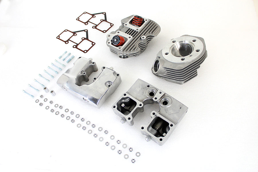 Cylinder Head Set with Polished Rocker Box