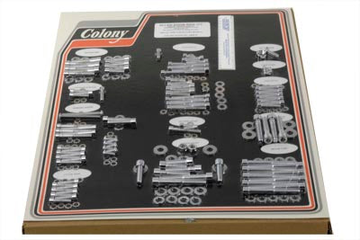 Chrome Polished Engine Dress Up Bolt Kit