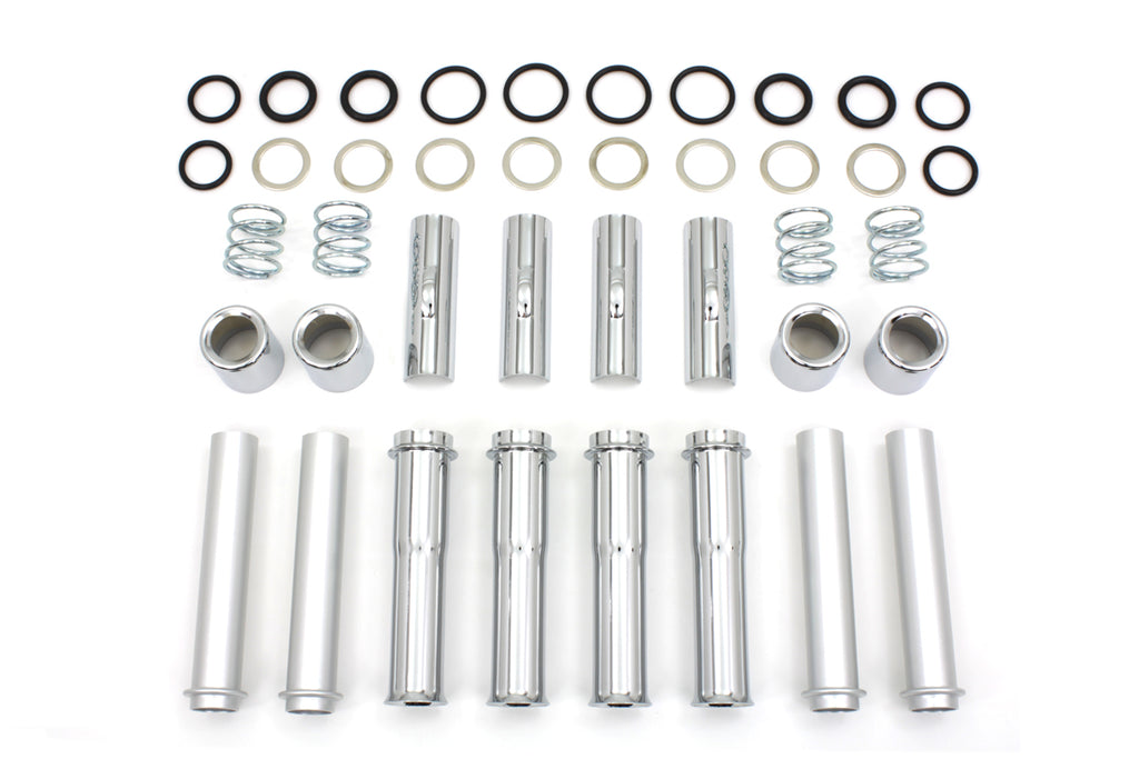 TC-88 Pushrod Cover Kit Chrome