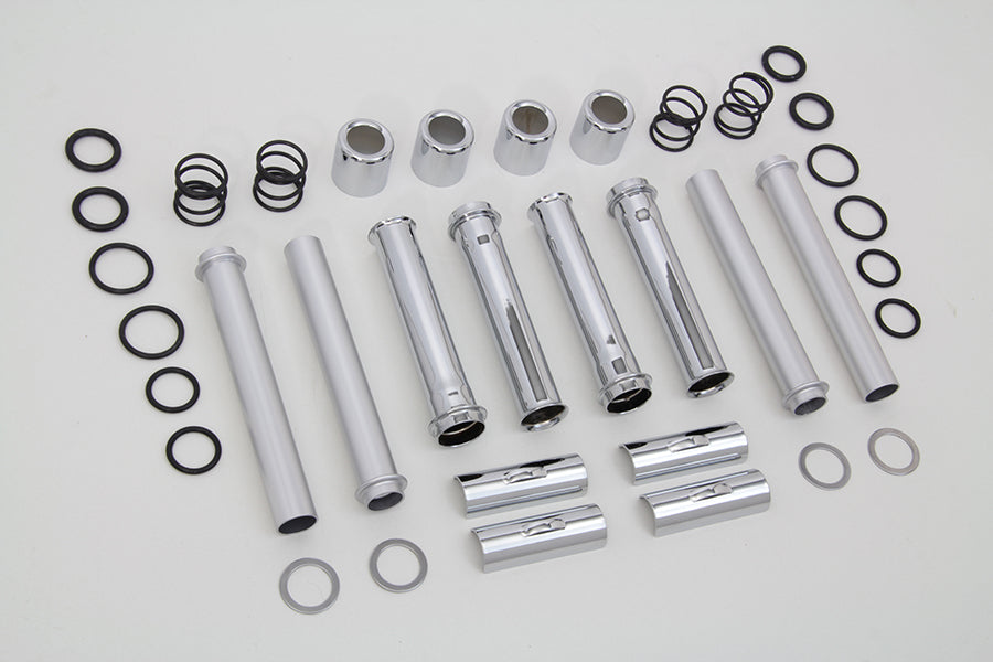 M8 Pushrod Cover Kit Chrome