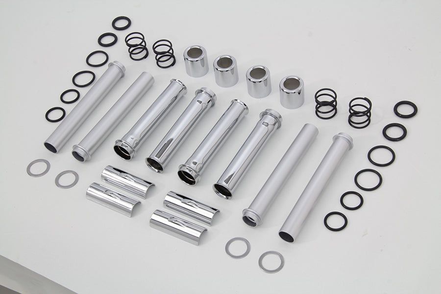 M8 Pushrod Cover Kit Chrome