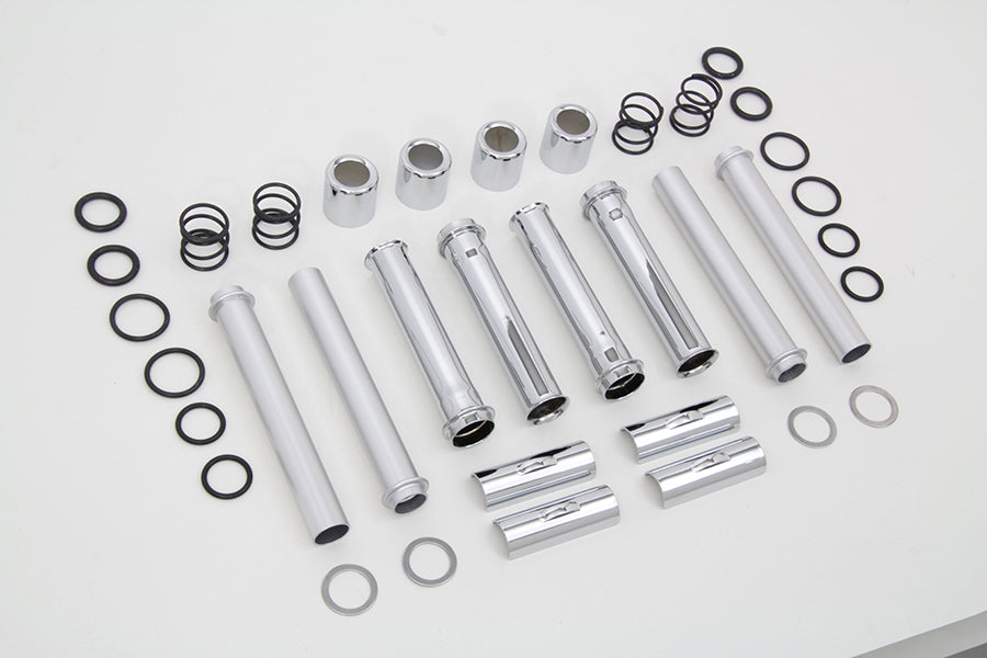 M8 Pushrod Cover Kit Chrome
