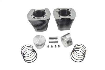 Harley Davidson 1984-98' FXR, FXD, FLST, FLT, FXST 88" Evolution Big Bore Cylinder Kit-Silver