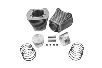 Harley Davidson 1984-98' FXR, FXD, FLST, FLT, FXST 88" Evolution Big Bore Cylinder Kit-Silver