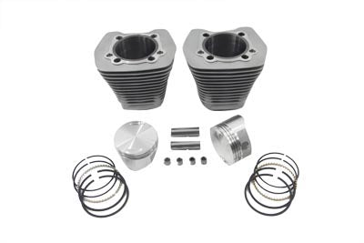 Harley Davidson 1984-98' FXR, FXD, FLST, FLT, FXST 88" Evolution Big Bore Cylinder Kit-Silver