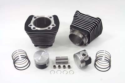 Harley Davidson 1988-03' XL Sporster 1200cc Cylinder and Piston Kit-Black