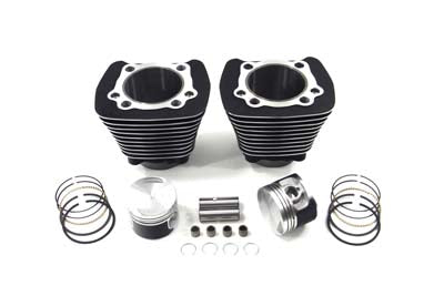 Harley Davidson 1988-03' XL Sporster 1200cc Cylinder and Piston Kit-Black