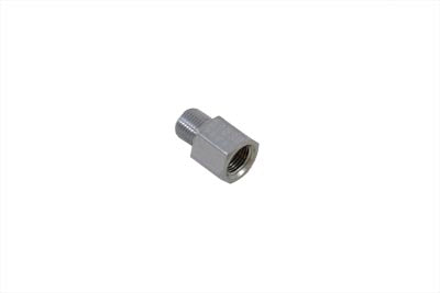 Chrome Straight Oil Line Fitting