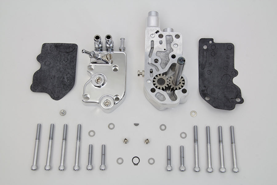Polished Oil Pump Assembly