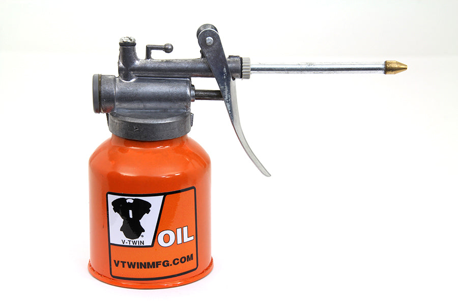 Metal Squirt Oil Can
