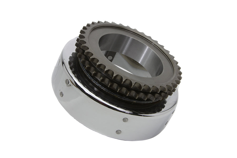 Chrome Kickstart Clutch Drum