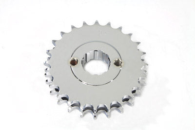 Chrome Engine Sprocket Splined 24 Tooth
