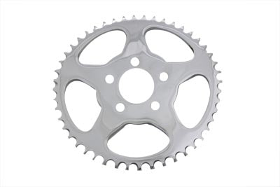 Rear Sprocket Flat Chrome 48 Tooth