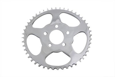 Rear Sprocket Flat Chrome 48 Tooth