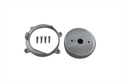 Belt Drive Alternator Cover Kit Chrome