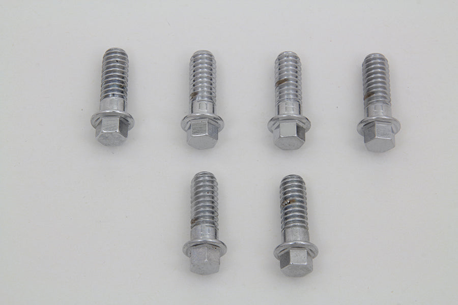 D-Ring Chrome Rocker Arm Cover Screw Set