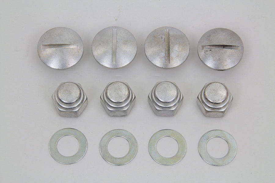 Rocker Arm Slotted Cadmium Cover Plug Kit