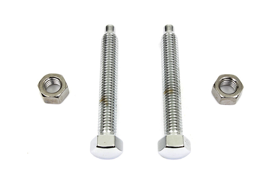 Chrome Rear Axle Adjuster Screw