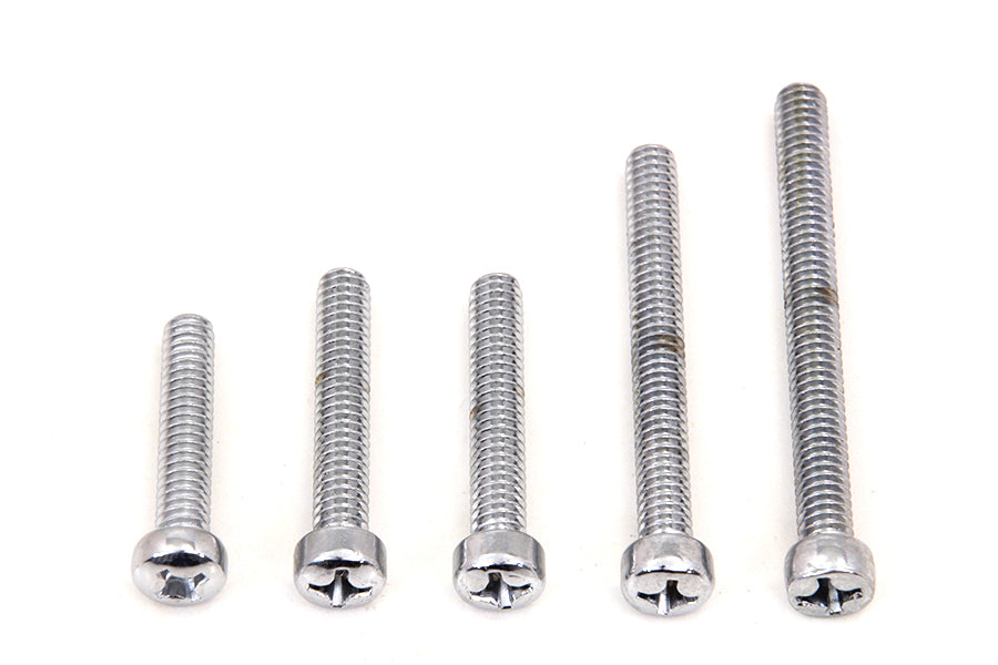 Sprocket Kick Starter Cover Screw Chrome