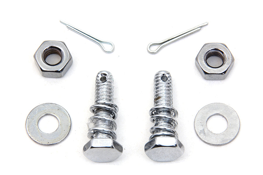 Chrome Chain Guard and Oil Tank Mount Kit