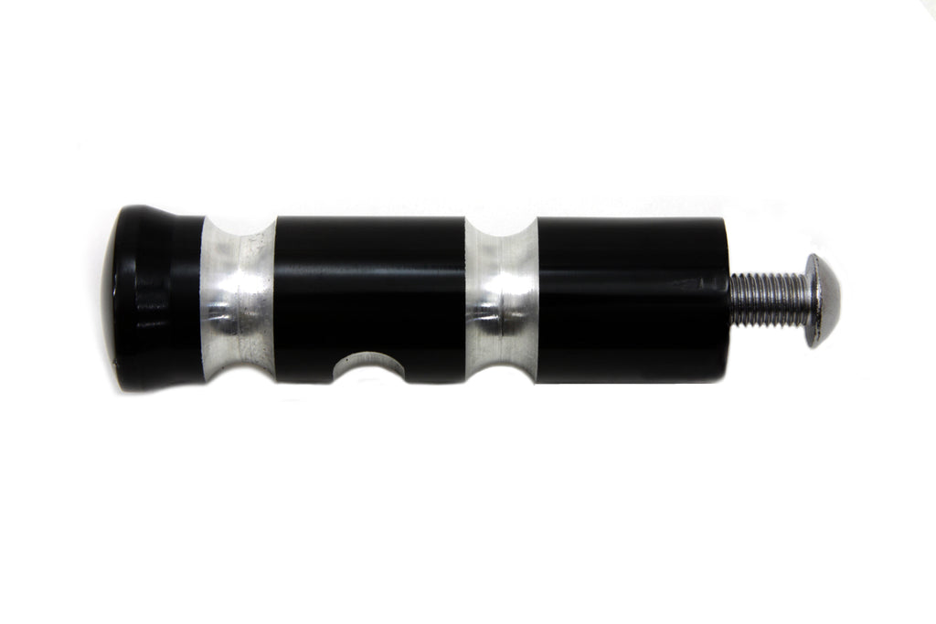 Black Contour Grooved Shifter Peg