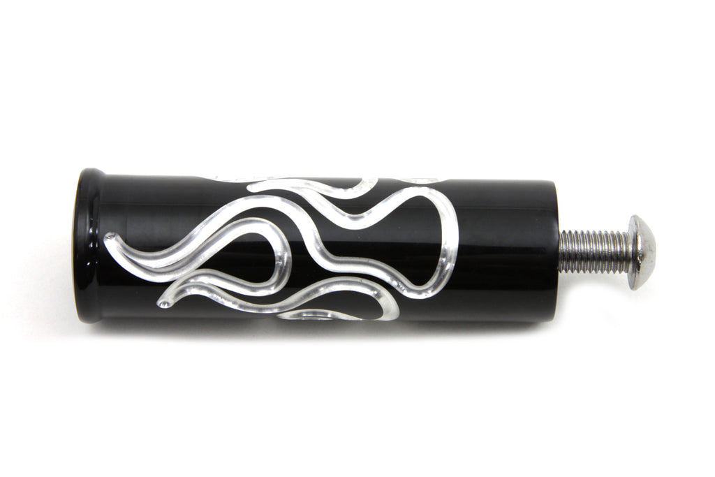 Black Flame Style Shifter Footpeg