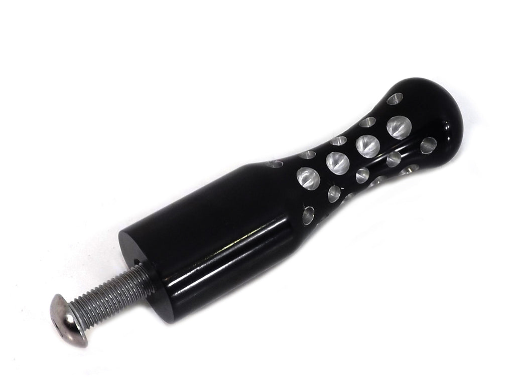 Black Agostinni Shifter Footpeg Contour Style