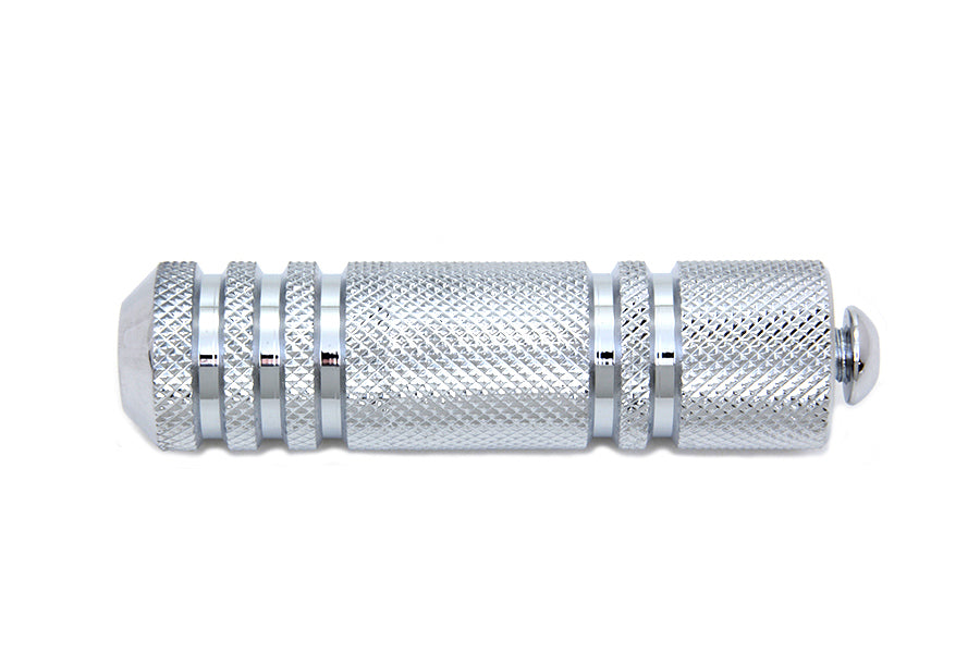 Chrome Knurled Five Grooved Shifter Peg