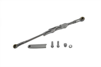 Shifter Rod Kit Flame Style Chrome