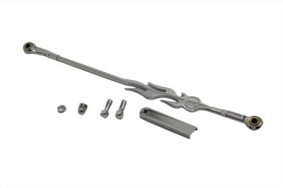 Chrome Flame Style Shifter Rod Kit