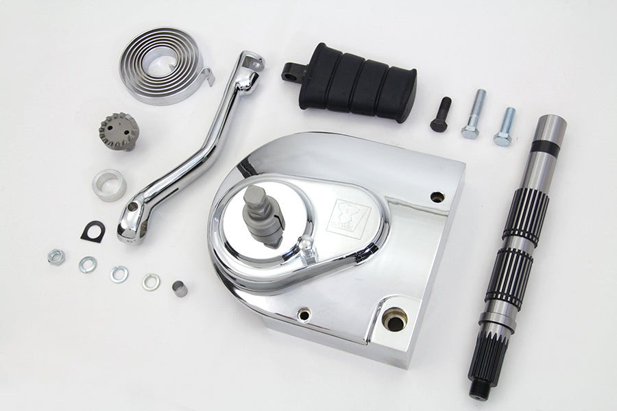 Kick Starter Conversion Kit Chrome