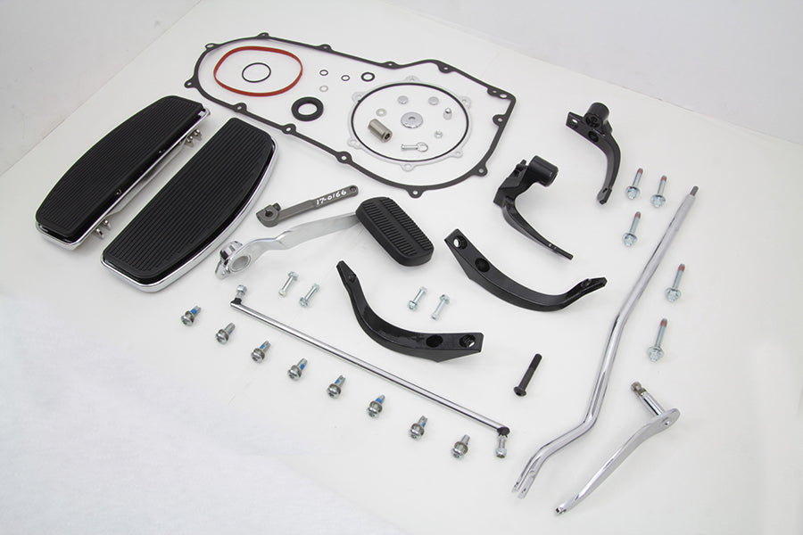 Wyatt Gatling Driver Footboard Kit with Black Brackets