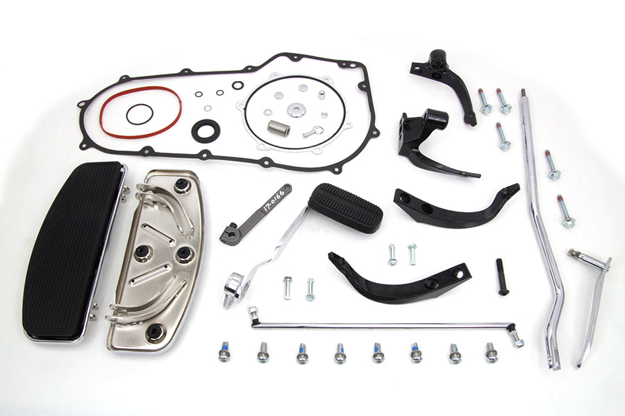 Wyatt Gatling Driver Footboard Kit with Black Brackets