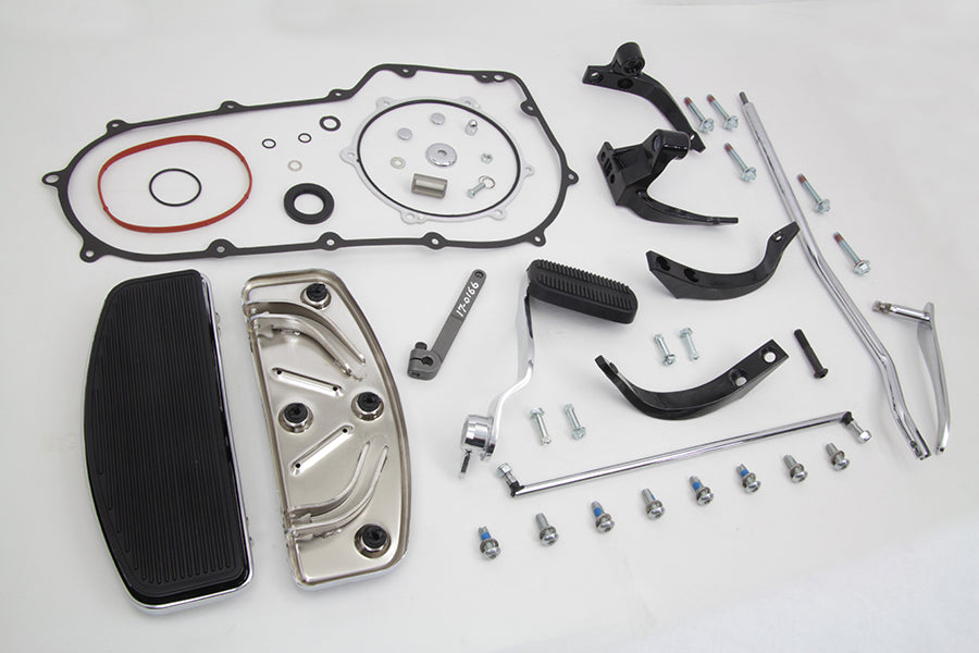 Wyatt Gatling Driver Footboard Kit with Black Brackets