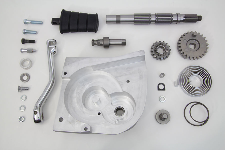 Kick Starter Conversion Kit Alloy Finish