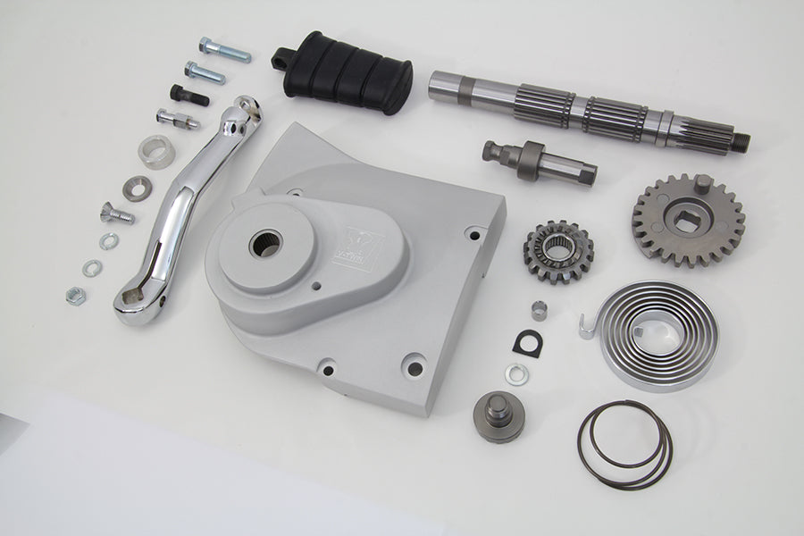 Kick Starter Conversion Kit Alloy Finish