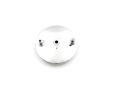 Rear Brake Backing Plate Kit Chrome