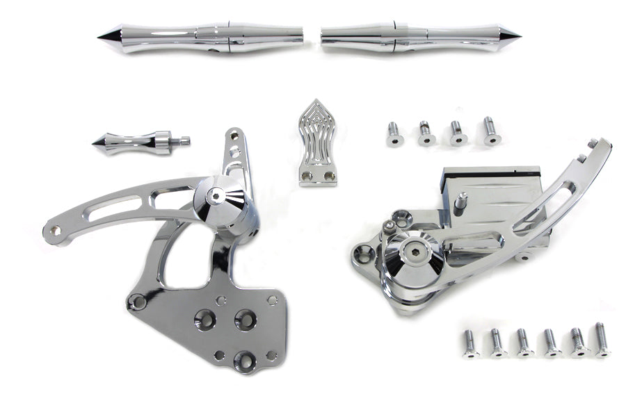 Billet Forward Control Kit Extended