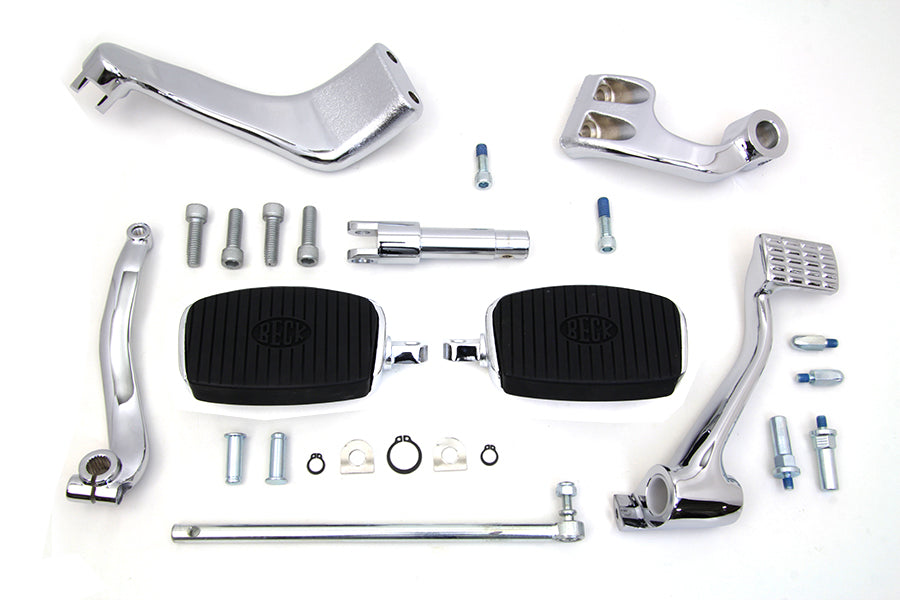 Chrome 3 Extension Mid Control Kit with Mini Footboards