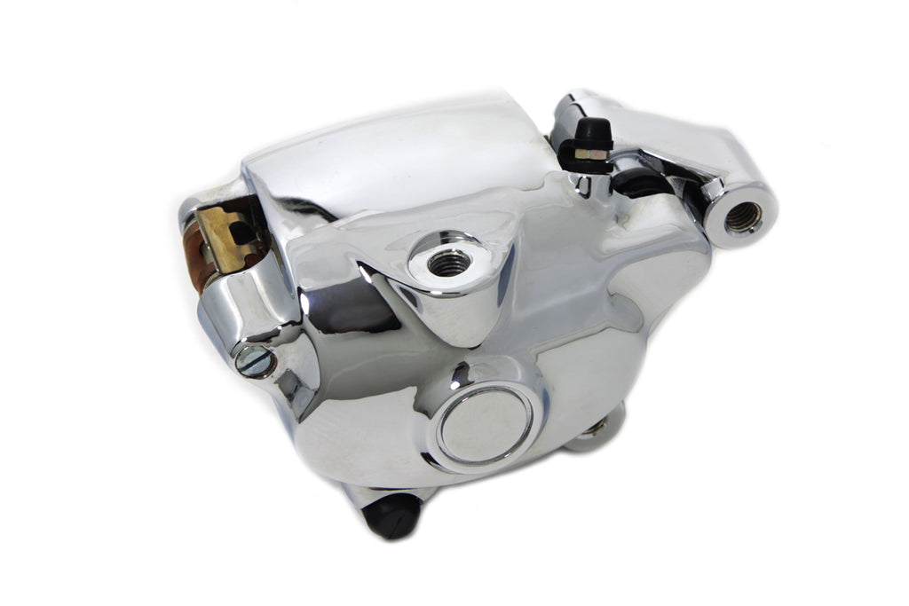 Chrome Front 4 Piston Right Side Caliper