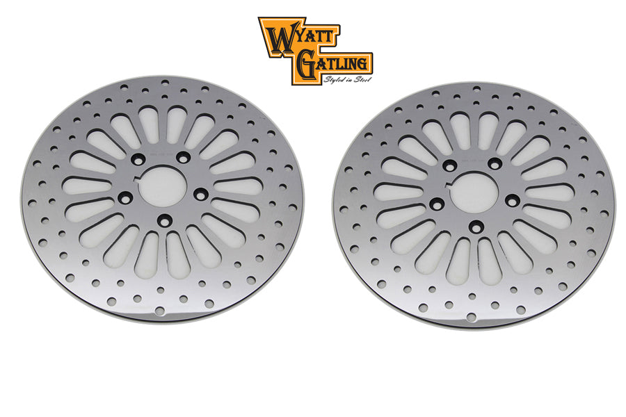 11-1/2 Front Brake Disc Set 18 Spoke Style
