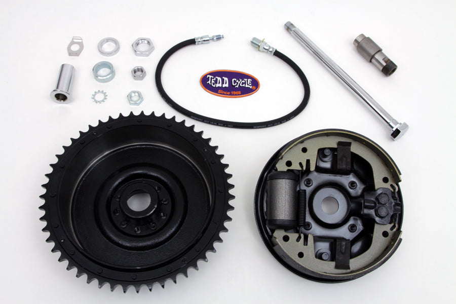 Rear Brake Drum Assembly Black