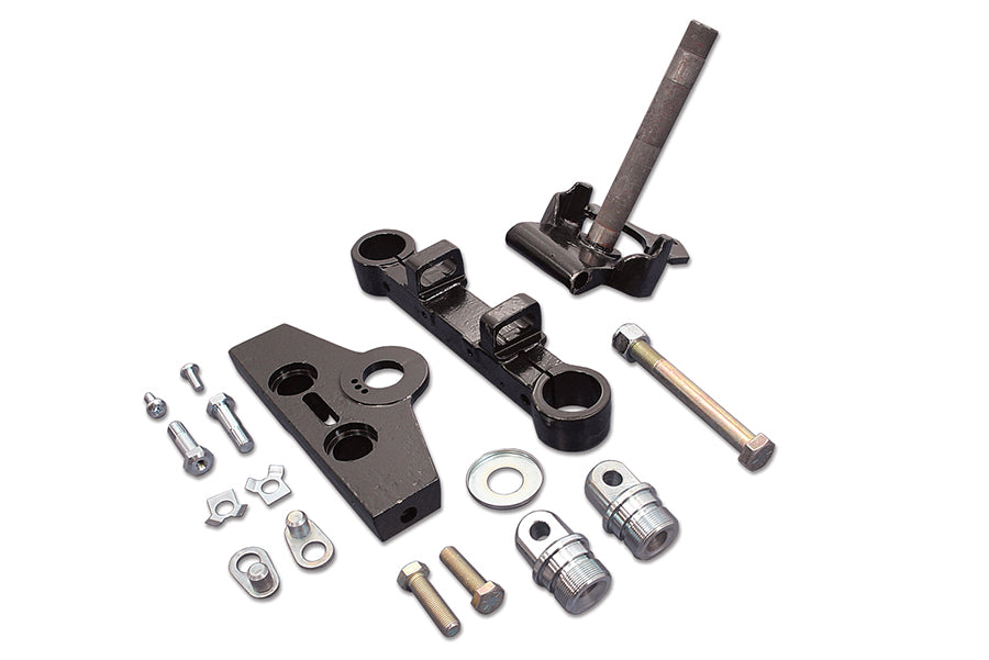 Black Adjustable Triple Tree Set without Tabs
