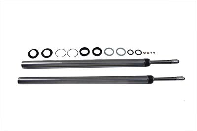 Chrome 39mm Fork Tube Assembly 23-3/8 Total Length