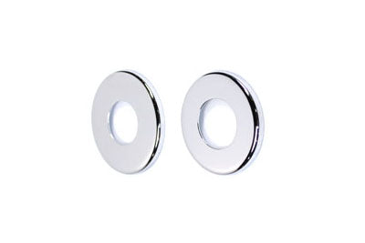 Upper and Lower Chrome Dust Shields