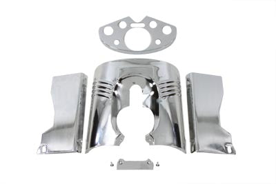 Chrome Fork Cover Set