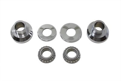 3° Raked Fork Neck Cup Kit Chrome