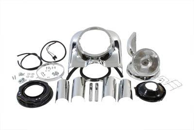 7 Headlamp Cowl Kit Chrome